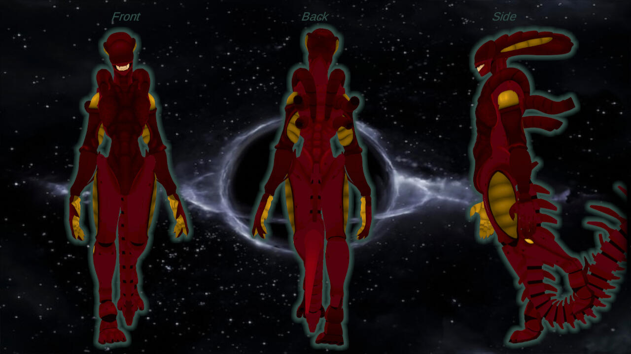 RED XENOMORPH TEXTURE SWAP