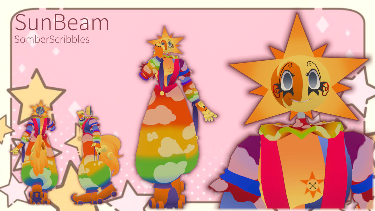 SUNBEAM (design by strawberry shortcake)